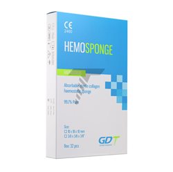 GDT HEMOSPONGE ABSORBABLE GELATIN STERILE SPONGE