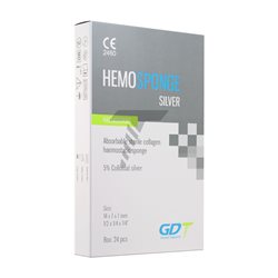 GDT HEMOSPONGE ABSORBABLE SILVER GELATIN STERILE SPONGE
