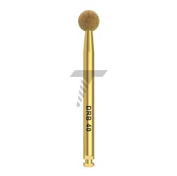 GOLD DIAMOND ROUND BALL BUR