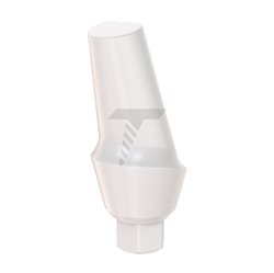 PEEK TEMPORARY ANATOMIC ANGLED ABUTMENT 15°